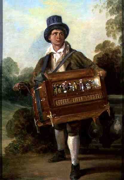 Georg Hayter - The Organ Grinder c.1819