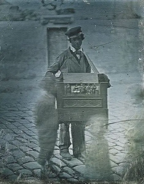 Organ Grinder 1848 - Location unknown