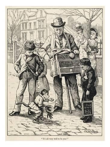 Organ Grinder 1886